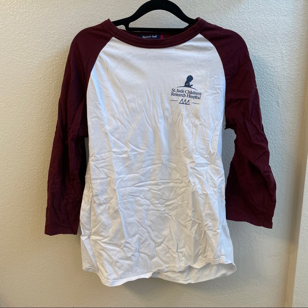 Tri Delta St. Jude 3/4 sleeve top